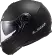 LS2 FF325 Strobe Electric Snow мотошлем черный матовый (электрический визор)