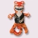 Тигр-байкер мягкая игрушка 25 см